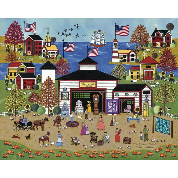 Puzzle Collector Art 500 Piece Puzzle - The Antique Barn