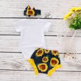 thumbnail image 4 of LEEy-world Baby Clothes Baby Girl Clothes Outfits CottonLetter Print Ruffled Tops Casual 2PCS Set,Yellow, 4 of 5