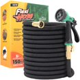 thumbnail image 1 of Manguera de jardín Flexi Hose de 46 m extensible con boquilla de 8 funciones, 1 of 6