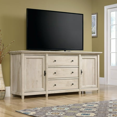 Sauder - Edge Water Collection TV Cabinet for Most TVs Up to 70" - Chalked Chestnut