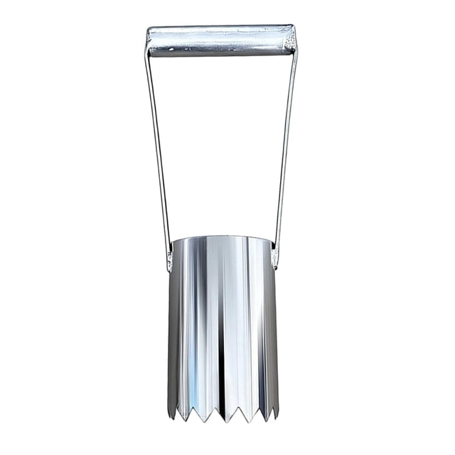 Dickly Hole Digger Short Handle Stainless Steel Portable Transplanter Bulb Planter for 30cmx7.6cm