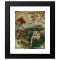 thumbnail image 2 of Ambrosius Holbein 15x17 Black Modern Framed Museum Art Print Titled - Christ Interceding with God the Father (1515), 2 of 5