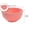 Pink, variant on Cereal Bowls, Unbreakable and Reusable Light Weight Bowl for Rice Noodle Soup Snack Salad Fruit Dishwasher Safe, Microwave Safe