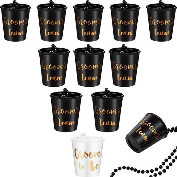 SMihono Kitchen Organizers and Storage Bridal Plastic Cup Pearl Team Bridal And Bridal Wine Glass Chain For Bachelorette Party Bridal Shower Decor Kitchen Gadgets Must Have 2023