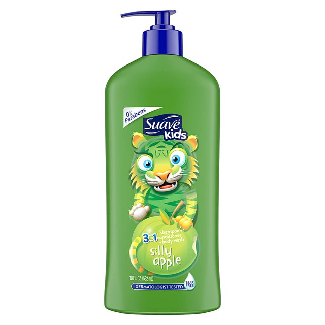 Gel de baño acondicionador y champú 3 en 1 Silly Apple