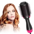 thumbnail image 3 of CNV Negative Ionic Hair Dryer Brush 4-in-1 Styler, Ceramic Titanium Barrel Hot Air Volumizing Brush, 3 of 6