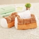 thumbnail image 5 of Soporte de papel para pan de felpa, caja de pañuelos para tostadas de simulación, contenedor para servilletas, caja de pañuelos para tostadas de simulación, confiable y duradera, 5 of 7