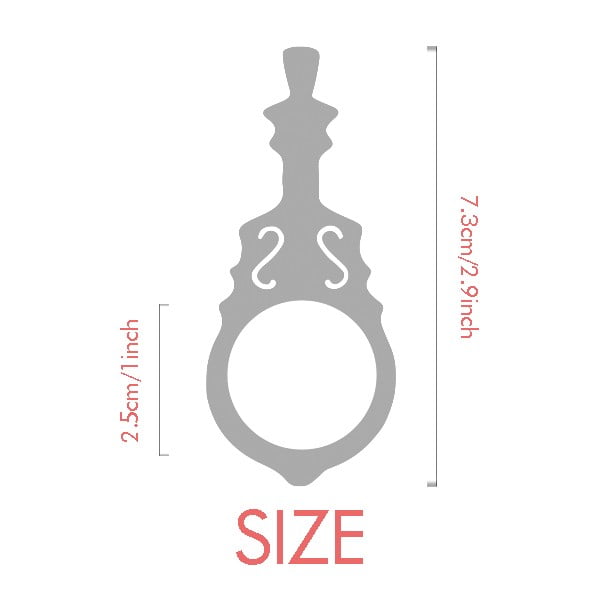 Nail Structure Art Deco Fashion Pendant Jewelry Music Guitar Torque Hangtag