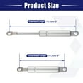 thumbnail image 4 of Unique Bargains 2Pcs 6Inch 55Ib/245NN Silver Tone Lift Supports Struts Shocks Gas Spring Universal for RV Car Truck Boat, 4 of 8