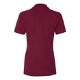 thumbnail image 3 of JERZEES Women's 100% Ringspun Cotton Piqué Polo Size up to 2XL, 3 of 5