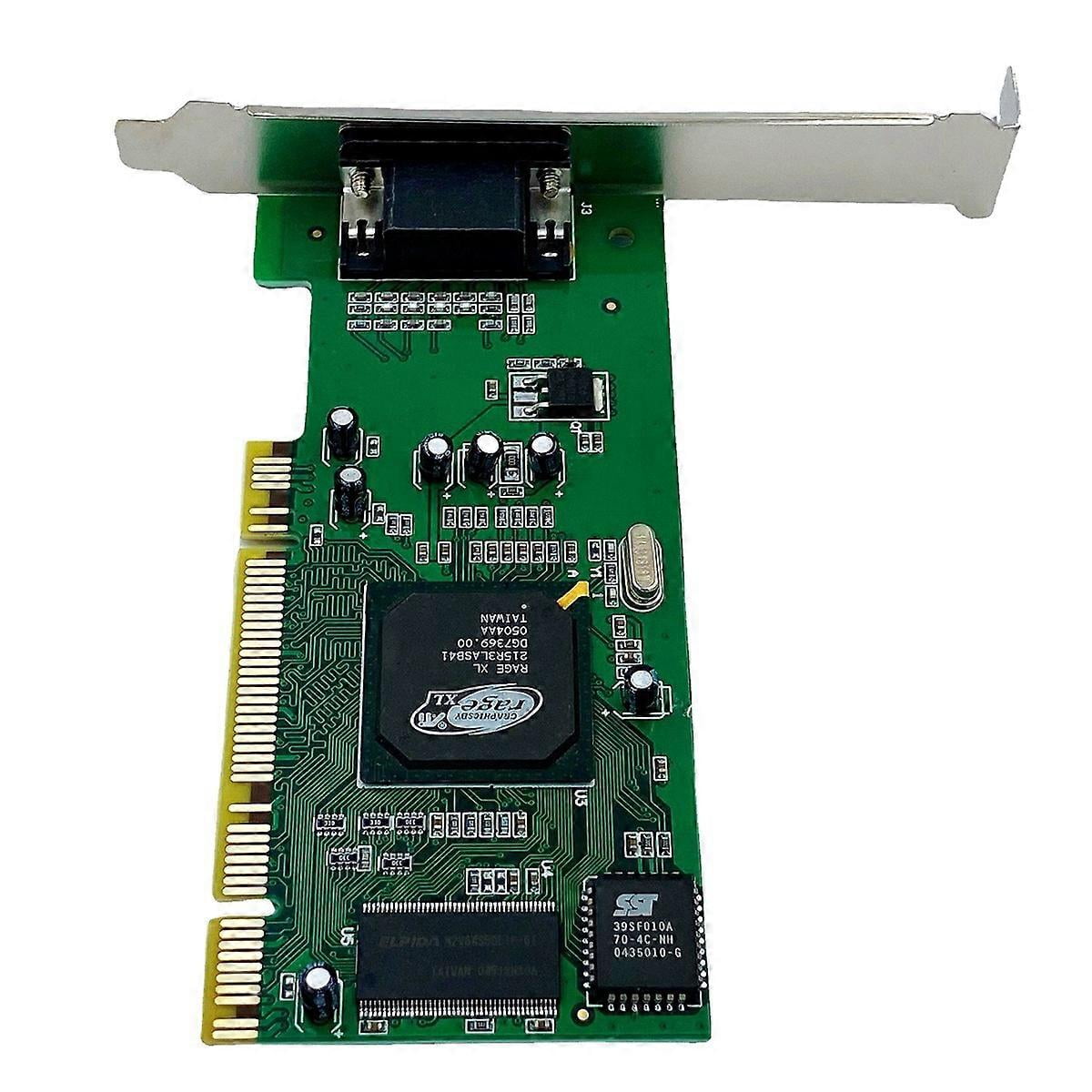 Desktop Computer PCI Graphics Card ATI Rage XL 8MB Tractor Card VGA Card for HISHARD BUDDY