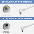 thumbnail image 4 of SGEOYPIL Cargador de 5 V para unidad de monitor, cable de alimentación de seguridad compatible con Infant Optics Baby Monitor DXR-8 PRO Cable de cargador adaptador de monitor original de repuesto —— N, 4 of 5