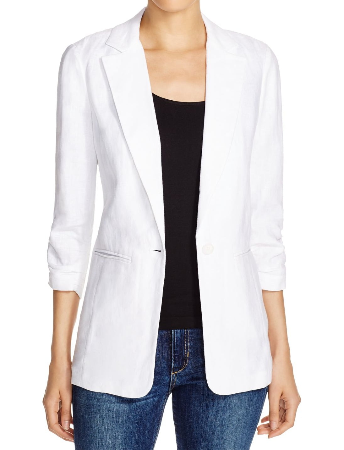 michael kors linen blazer