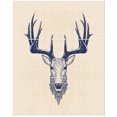 thumbnail image 2 of Design Art - Portrait de Tête de Cerf, 2 of 3