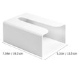 thumbnail image 2 of MRLESS Wall Mounted Tissue Box Drawer Holder Rectangular Paper Towel Dispenser, 2 of 7