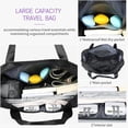 thumbnail image 3 of Bolsa de viaje con ruedas VOOWO, ampliable, con ruedas, negra, 3 of 7