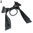 thumbnail image 3 of Koszal Doux Femmes Mode Ruban de Satin Arc Bande de Cheveux Corde Scrunchie Ponytail Titulaire, 3 of 6