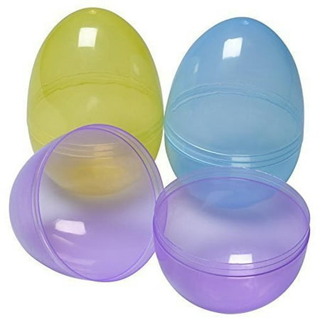 - Jumbo 6in Assorted Color Easter Eggs (6 Pack)