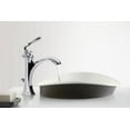 thumbnail image 5 of Kohler K-5403-P5 Iron Plains 20-3/4"L Cast Iron Drop-In Semi-Vessel Sink - Off White, 5 of 9