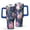 Pioneer Flower-2, variant on OBREWU Pioneer Flower Tumbler with Handle and Lid,Pioneer Flower 40oz Double Wall Vacuum Insulated Tumbler,Cups Gift for Women and Men