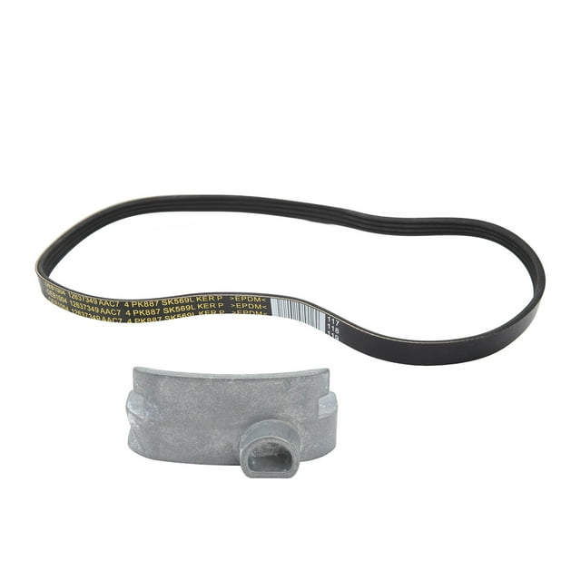 Air Conditioning Compressor Belt Kit, Wear 12658178 Easy Use Air Conditioning Compressor Belt With Disassembly Tool For Silverado Suburban