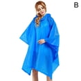 thumbnail image 4 of Waterproof Raincoat Poncho Adult 3in1 Multifunction Reusable Rain Capes Camping, 4 of 7