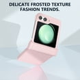 thumbnail image 4 of Dteck for Galaxy Z Flip 5 Case with Hinge Protection, Z Flip 5 Case with Screen Protector Full Cover,Support Wireless Charging Shockproof Non-Slip Slim Phone Case for Samsung Galaxy Z Flip5 5G,Pink, 4 of 7