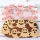 thumbnail image 1 of Mini cortadores de galletas fantasma, DIY 3D diseño elevado de Halloween, juego de cortadores de galletas adecuado para decoración de glaseado, mini moldes de pastel de jengibre, decor, 1 of 5