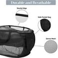 thumbnail image 4 of HEETLY 76L Collapsible Laundry Basket, Pop Up Mesh Laundry Hamper with Handles, Reinforced Steel Ring & Upgraded Durable Material, Foldable Laundry Basket for Dorm Travel Bathroom, 4 of 7