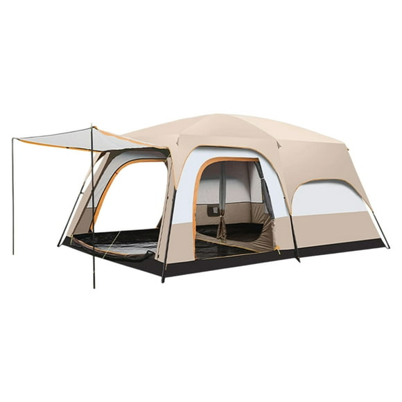Advancent Tienda de campaña familiar grande para acampar al aire libre, fácil de instalar, con protección UV, para acampar al aire libre. carpas color caqui