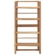 thumbnail image 4 of Estantería VidaXL de madera maciza de teca, estilo colonial, color marrón, 4 of 9