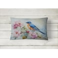 thumbnail image 2 of Bluebird Throw Pillow 12 in x 16 in, 2 of 4