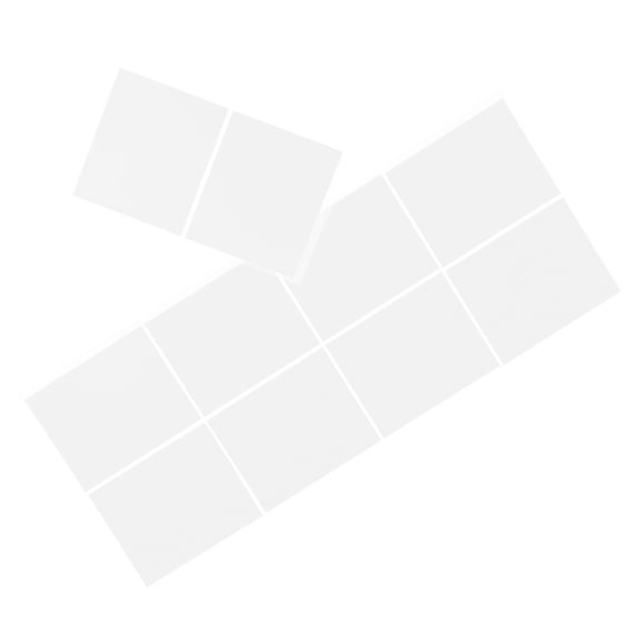NICEXMAS LED Light Diffuser Sheets, White, Pet, Glare Reduction, Easy Installation, Enhanced Lighting, 10Pcs
