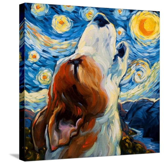 Art.com Sing Stretched Canvas Print Wall Art by Connie R. Townsend, 24" x 24"