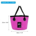 thumbnail image 2 of Unique Bargains 20L Collapsible Bucket, Travel Portable Water Storage Container, Purple, 2 of 7