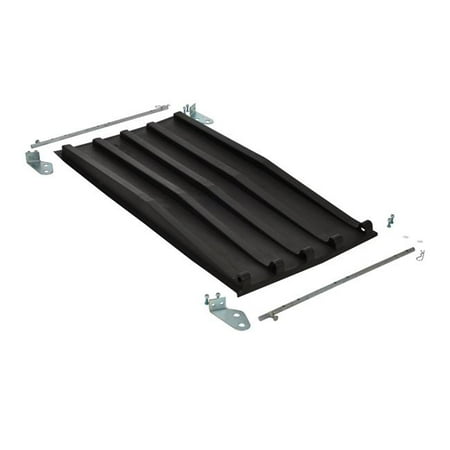 Hopper Lid - Vestil Manufacturing PLID-D-25 Heavy Duty Polyethylene Lid for 0.25 in. D Style Self-Dumping Hopper