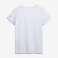thumbnail image 2 of Women's Logo Athletic White San Francisco 49ers Primary Logo V-Neck T-Shirt, 2 of 2