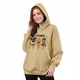 thumbnail image 4 of Turilly Hoodies for Women Daily Hooded Sweatshirt Long Sleeve Casual Pocket Pullover Shirt Blouse, 4 of 5