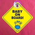 thumbnail image 5 of 2 pcs Stroller Signs for Car, Magnetic Reflective Safety Warning Signs - Baby on Board, 5 of 5