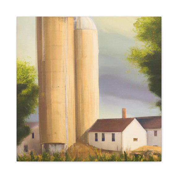Silo in Splendor - Canvas