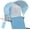 Lightblue, variant on Universal Chair Umbrella Canopy, UPF 50+ Sun Shade with Adjustable Clamp, Fits Most Brands’ Beach, Camping, Lawn, Tanning, Zero Gravity, Lounge & Fishing Chairs