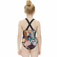 thumbnail image 4 of My Hero Academia Swimwear Kids' One-Piece Swimsuit Quick-Dry Cute Printed Girls' Swimwear Bathing Suit for Beach & Pool 9-11Y(140cm), 4 of 8