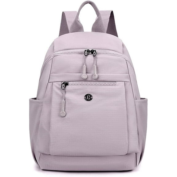 Casual Durable Mini Backpack For Women 12.9 Inch Classic Simple Small Waterproof Lightweight Travel Bag
