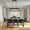 Gray, variant on 5-Light Farmhouse Matte Black Chandelier Industrial Pendant Lighting for Kitchen Island for Dining Room, Living Room