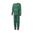 thumbnail image 3 of Aunavey Family Matching Christmas Pajamas Xmas Tree Jammies Clothes Sleepwear Long Sleeve Pjs, 3 of 8