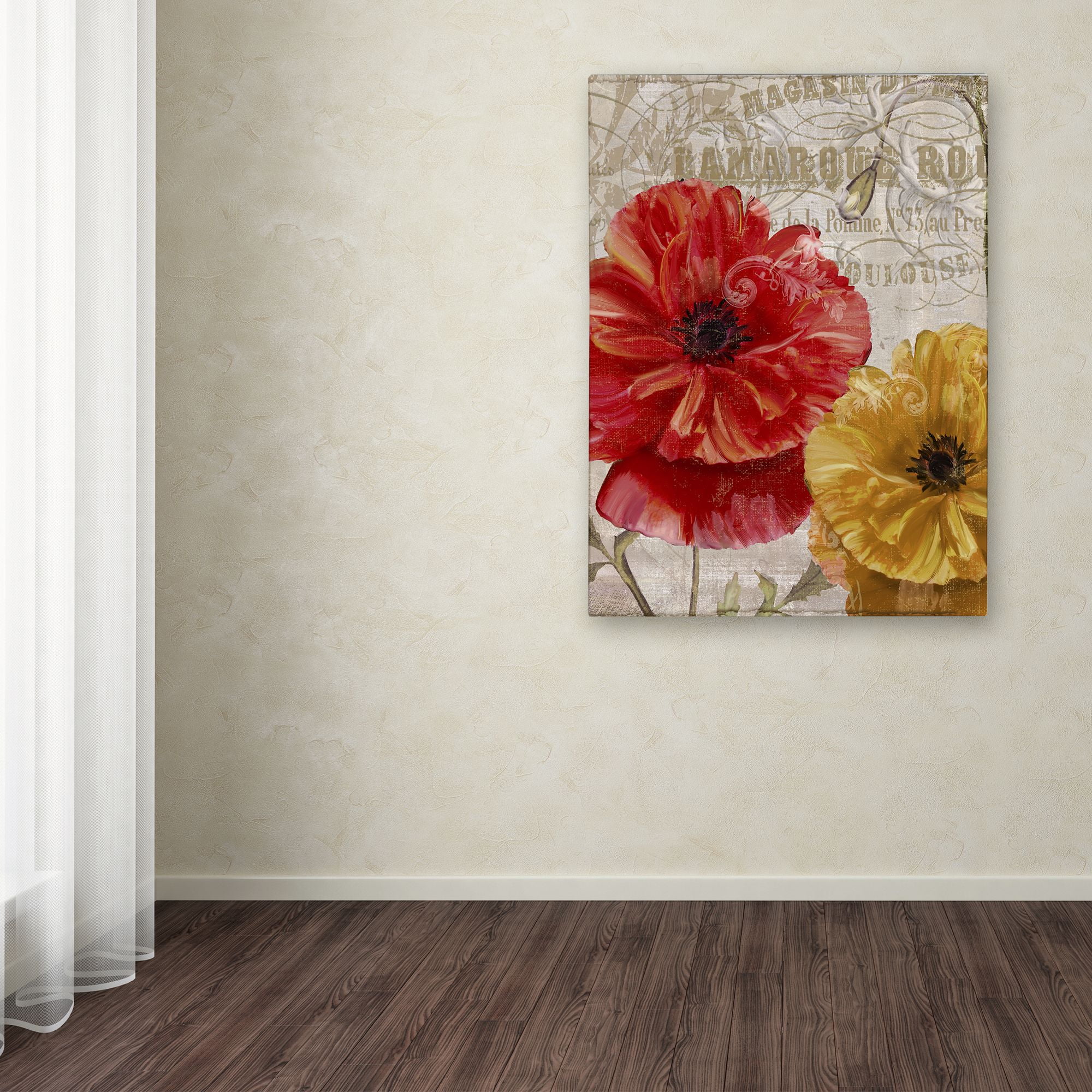 Trademark Fine Art "March" Canvas Art by Color Bakery