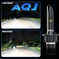 thumbnail image 4 of Fit for Acura ZDX 2010-2013 – D2S Xenon Headlight + H11/H9/H8 LED Foglights Bulbs Combo 4 Pack, 6000K Diamond White 3800LM Super Bright, Auto Headlamp Upgrade Set, 4 of 13
