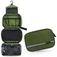 thumbnail image 1 of Neceser colgante para artículos de aseo, kit organizador de viaje para hombres y mujeres, cosméticos, maquillaje, bolsas de ducha con gancho resistente., 1 of 5