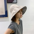 thumbnail image 5 of Sombrero de 54-58cm con circunferencia ajustable, sombrero de copa vacío de verano, sombrero plegable para mujer, sombrero bonito de ala grande con protección solar MFZFUKR BST3056725-1, 5 of 5