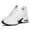 White, variant on Wedge Sneakers for Women - Wedge Tennis Shoes Non- Women Fashion Sneakers
